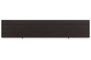 Darborn Gray/Brown 88" TV Stand with Electric Fireplace - DMV FurnitureTV Stand