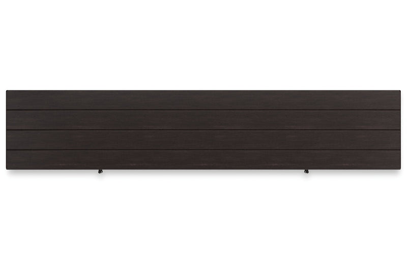 Darborn Gray/Brown 88" TV Stand with Electric Fireplace - DMV FurnitureTV Stand