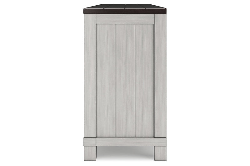 Darborn Gray/Brown 88" TV Stand with Electric Fireplace - DMV FurnitureTV Stand