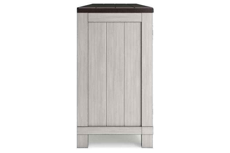 Darborn Gray/Brown 88" TV Stand with Electric Fireplace - DMV FurnitureTV Stand