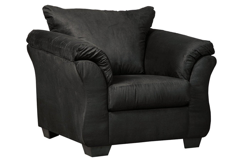 Darcy Black Chair - DMV FurnitureAccent Chair