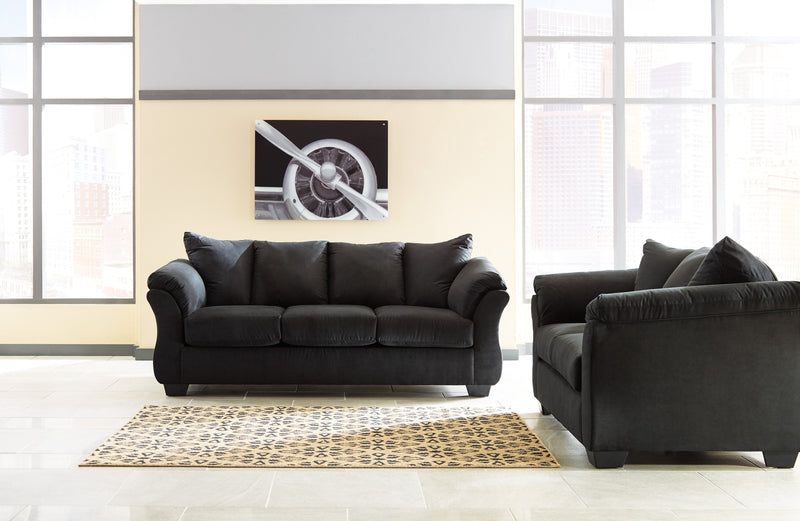 Darcy Black Living Room Set - DMV FurnitureLiving Room Set