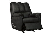 Darcy Black Recliner - DMV FurnitureRecliner