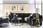 Darcy Black Recliner - DMV FurnitureRecliner