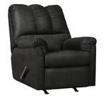 Darcy Black Recliner - DMV FurnitureRecliner