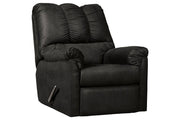 Darcy Black Recliner - DMV FurnitureRecliner