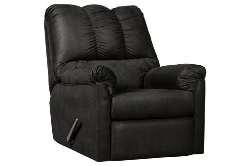 Darcy Black Recliner - DMV FurnitureRecliner