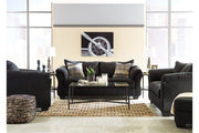 Darcy Black Sofa - DMV FurnitureSofa