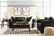 Darcy Black Sofa - DMV FurnitureSofa