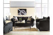 Darcy Black Sofa - DMV FurnitureSofa