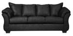 Darcy Black Sofa - DMV FurnitureSofa