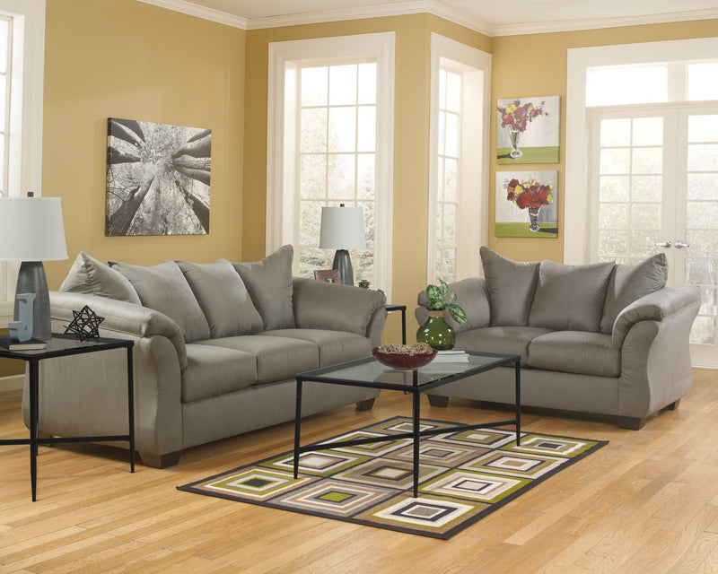 Darcy Cobblestone Living Room Set - DMV FurnitureLiving Room Set