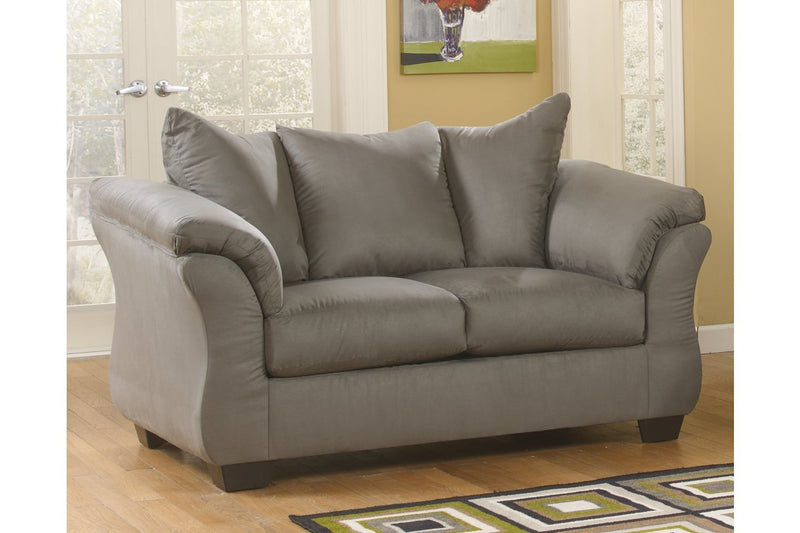 Darcy Cobblestone Loveseat - DMV FurnitureLoveseat