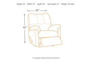 Darcy Cobblestone Recliner - DMV FurnitureRecliner