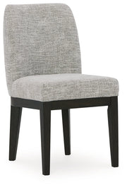 Burkhaus Dark Brown Dining Table and 6 Side Chairs from Ashley - DMV Furniture
