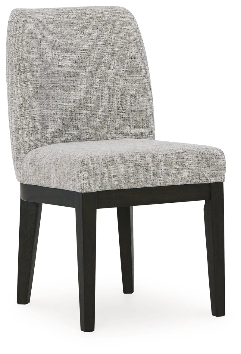 Dark Brown Burkhaus Dining Table and 8 Chairs with Storage - PKG013373