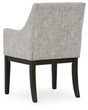 Dark Brown Burkhaus Dining Table and 8 Chairs with Storage - PKG013374