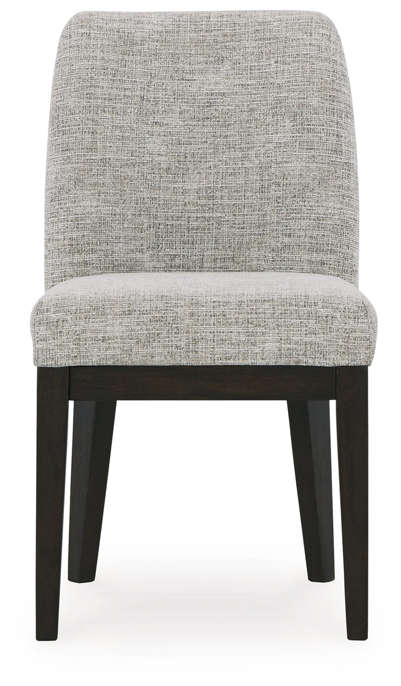 Dark Brown Burkhaus Dining Table and 8 Chairs with Storage - PKG013374