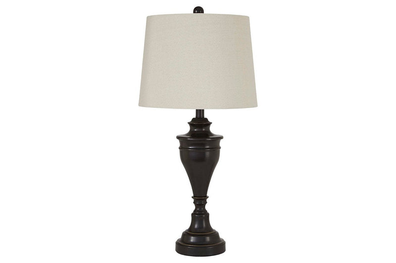 Darlita Bronze Finish Table Lamp (Set of 2) - DMV FurnitureTable Lamp Pair