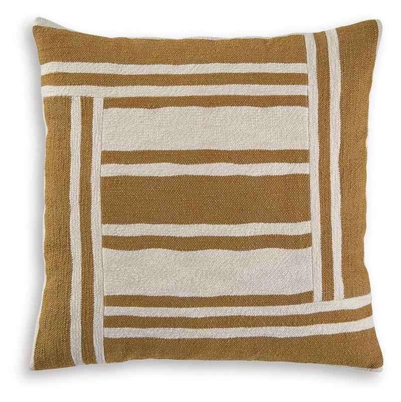 Darrman Ochre/Ivory Pillow - A1001116P