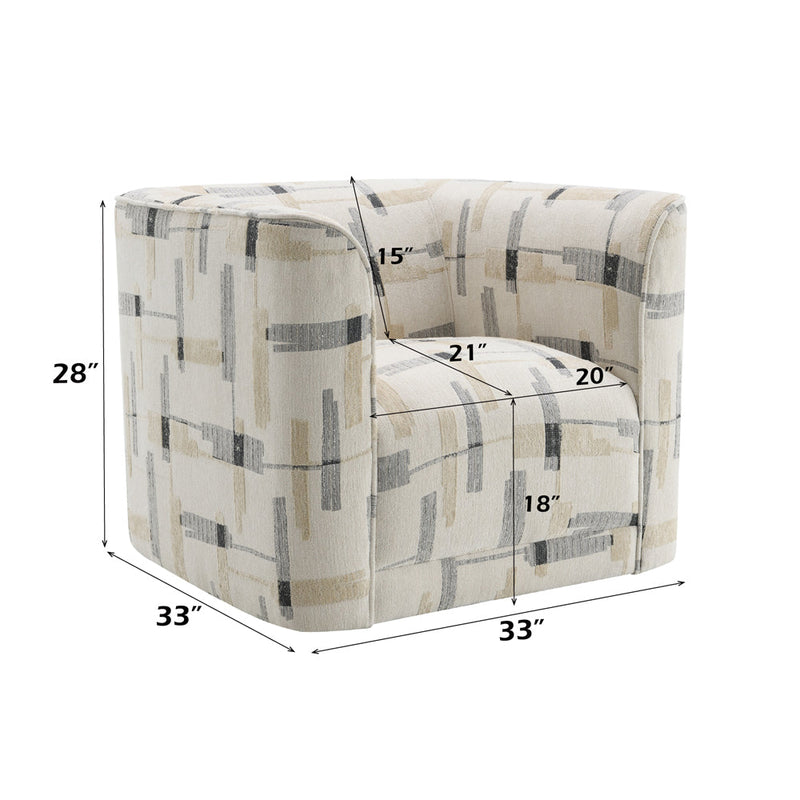 Darya Chair w/Swivel - LV04532