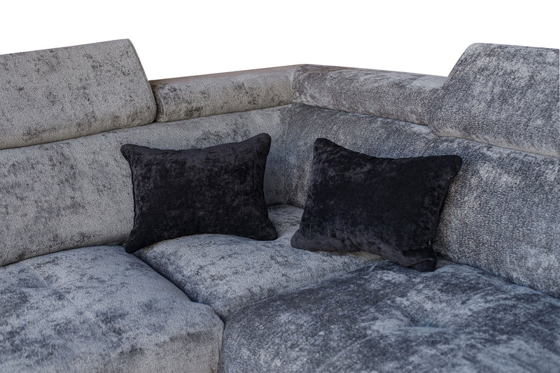 Daytona sectional w/ bed & Storage SET - p13674