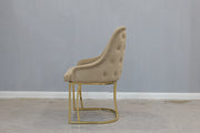DC2020 Champagne color dining chair - 210000007929
