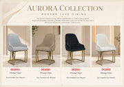 DC2020 Champagne color dining chair - 210000007929