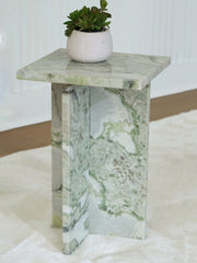 Deaconwell White/Green Accent Table - A4000648