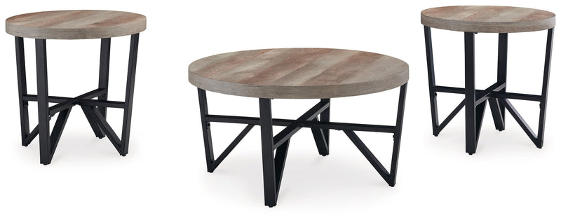 Deanlee Table (Set of 3) - DMV FurnitureOccasional Table Set