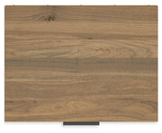 Deanlow Full Panel Headboard with Dresser, Chest and 2 Nightstands in Honey - PKG017180