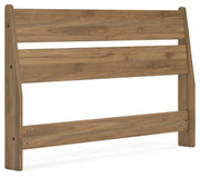 Deanlow Full Panel Headboard with Dresser in Honey - PKG017177