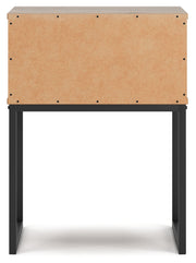 Deanlow Full Platform Bed with 2 Nightstands in Honey - PKG017193