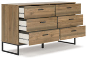Deanlow Honey Youth Platform Bedroom Set from Ashley - DMV Furniture