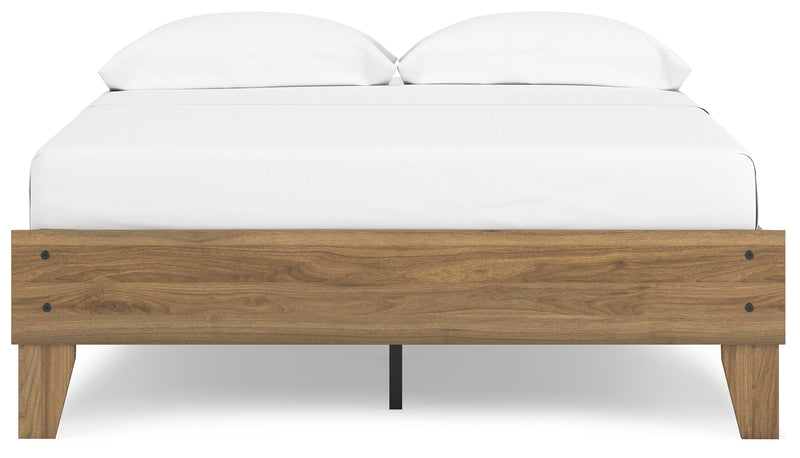 Deanlow Honey Full Platform Bed - EB1866-112