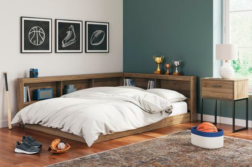 Deanlow Honey Youth Bookcase Storage Bedroom Set - DMV FurnitureYouth Bedroom Set