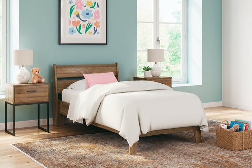 Deanlow Honey Youth Platform Bedroom Set - DMV FurnitureYouth Bedroom Set