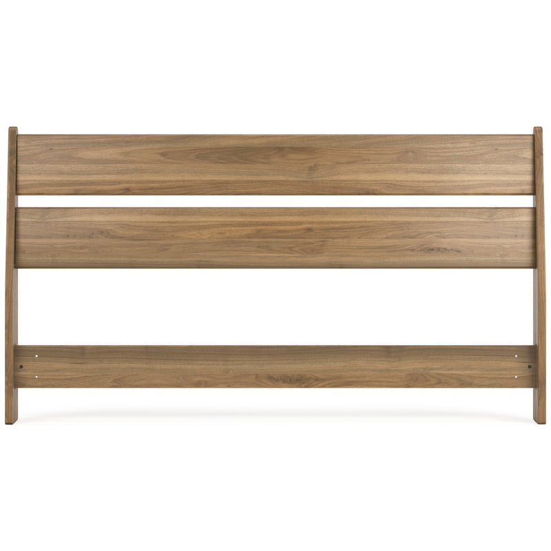 Deanlow Queen Panel Headboard with Dresser in Honey - PKG017261