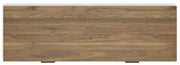 Deanlow Twin Platform Bed with Dresser and 2 Nightstands in Honey - PKG017185