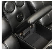Dearborn Black Sofa & Loveseat & Chair - DEARBORN-BK-SLC