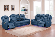 Dearborn Blue Sofa & Loveseat & Chair - DEARBORN-BL-SLC