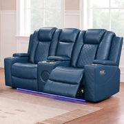 Dearborn Blue Sofa & Loveseat & Chair - DEARBORN-BL-SLC