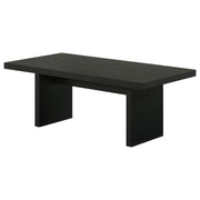 Decker 47-Inch Rectangular Cocktail Coffee Table Black - 706478