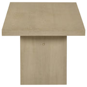 Decker 47-Inch Rectangular Cocktail Coffee Table Natural Oak - 706468