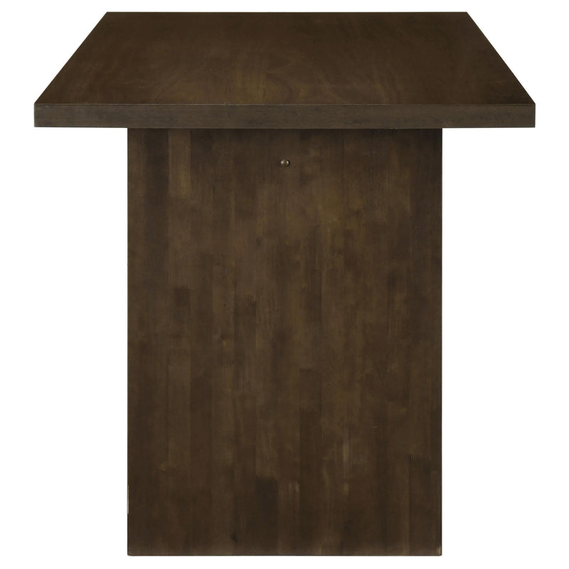 Decker 7-piece 70-inch Counter Height Dining Set Cream and Walnut - 193958WAL-S7D