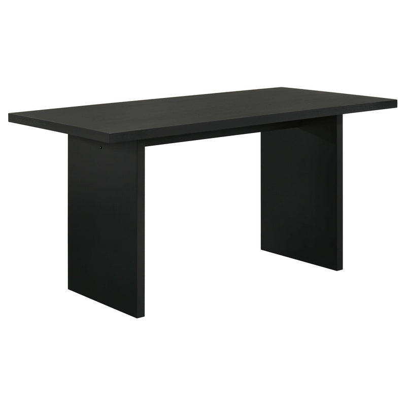 Decker 7-piece 70-inch Rectangular Counter Height Dining Set Cream and Black - 193958BLK-S7B