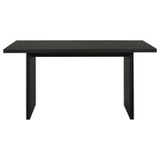 Decker 7-piece 70-inch Rectangular Counter Height Dining Set Cream and Black - 193958BLK-S7B