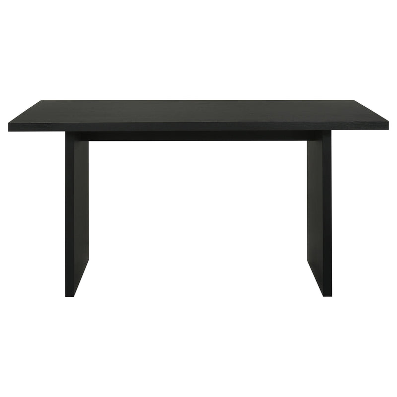Decker 7-piece 70-inch Rectangular Counter Height Dining Set Cream and Black - 193958BLK-S7B
