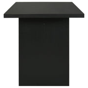 Decker 7-piece 70-inch Rectangular Counter Height Dining Set Grey and Black - 193958BLK-S7E