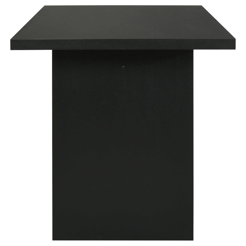 Decker 7-piece 70-inch Rectangular Counter Height Dining Set Grey and Black - 193958BLK-S7E